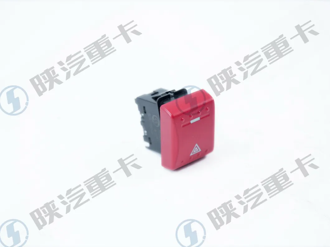 SHACMAN Emergency Alarm Light Switch Dz97189584713 Shacman Truck Parts