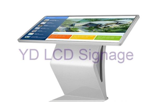 Full HD Touch Screen Information Kiosk , Portable Commercial Digital Signage