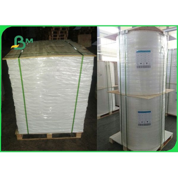 Environmental Stone Wrapping Paper 100mic Water Resistant Stone Paper Rolls