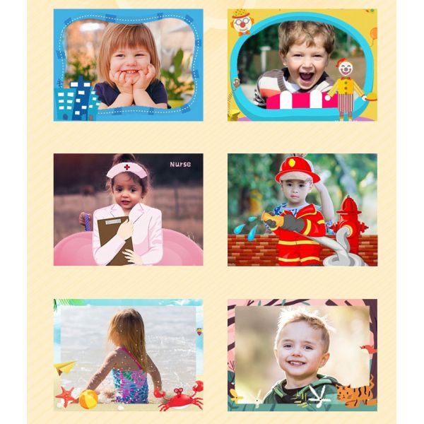 Playing Camera for Age 3-12 32GB SD Card 1080P Video Recorder 2 Inch IPS Screen