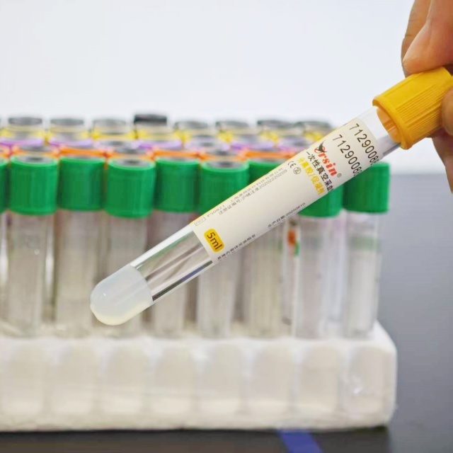 GEL Clot Yellow Top Vacutainer High Throughput Testing Clot Activator Gel