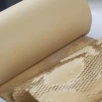 Prova de empacotamento Degradable de choque que amortece o papel do favo de mel