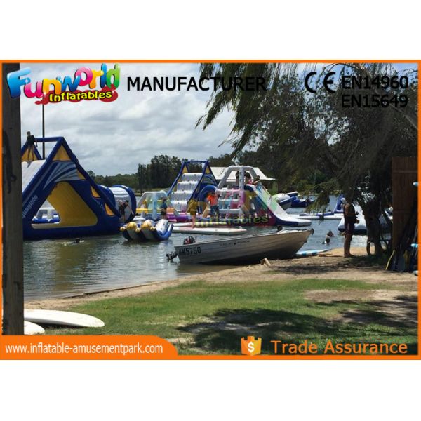 Гигантские раздувные аквапарк/рука печатая раздувной парк Аква