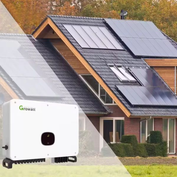 On-grid Solar Inverter Growatt 2 MPPTs Single Phase 7kW-10kW AC/DC Inverter for Home