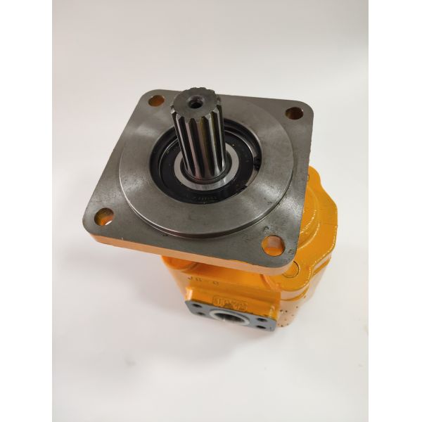 Bomba de direção hidráulica da cor de Spare Parts Yellow da máquina escavadora do ferro fundido