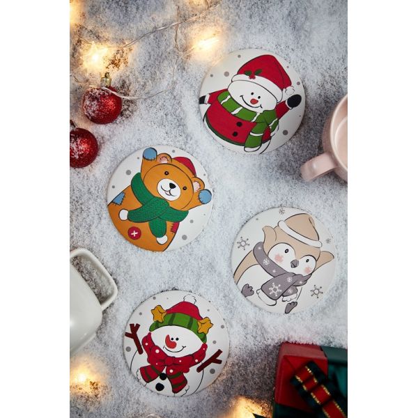 Круглый черный подъемник Мраморный дизайн кубки Мат керамический пользовательские подъемники для напитков Ужин керамические тарелки