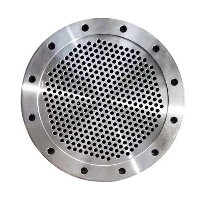 Large Diameter Forged Flange Double Boiler Fixed Stationary Tube Heat Exchanger with No-Standard Tube Sheet Condenser