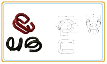 Nabla Elastic Rail Clips in fastening systems , E clip / Skl Clip