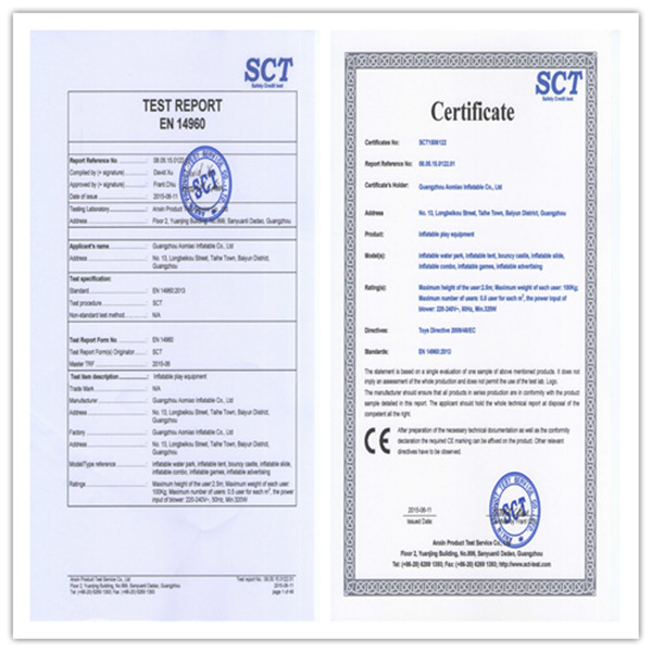 5.5mL x 4.5mH White Outdoor Inflatable Tent , Inflatable Dome Tent For Backyard