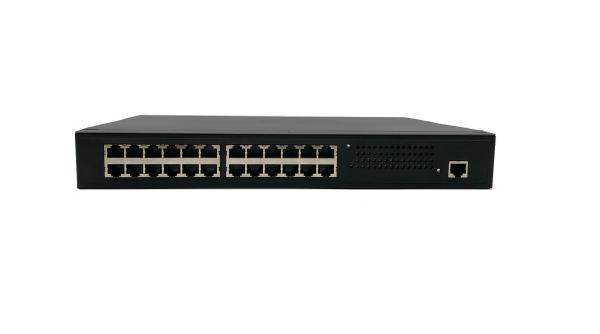 Industrial L2 Management Ethernet Switch GPIO MSG8024 24 BaseTX 56Gbps