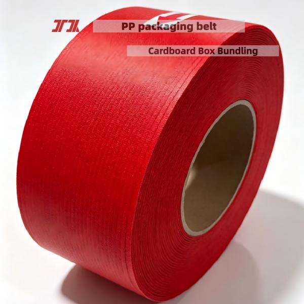 High-speed PET PP packing belt white 12mm PP packing strap suitable for Automatic strapping machine