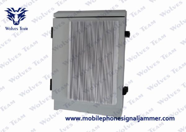 Large Coverage Waterproof Outdoor Signal Jammer Military 300W With A Built - In Fan