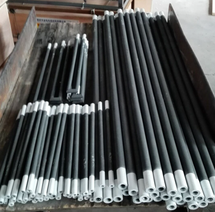 High-Temperature 1625°C Silicon Carbide Heating Elements with Long Lifespan and Customizable Configurations for Industrial Furnaces