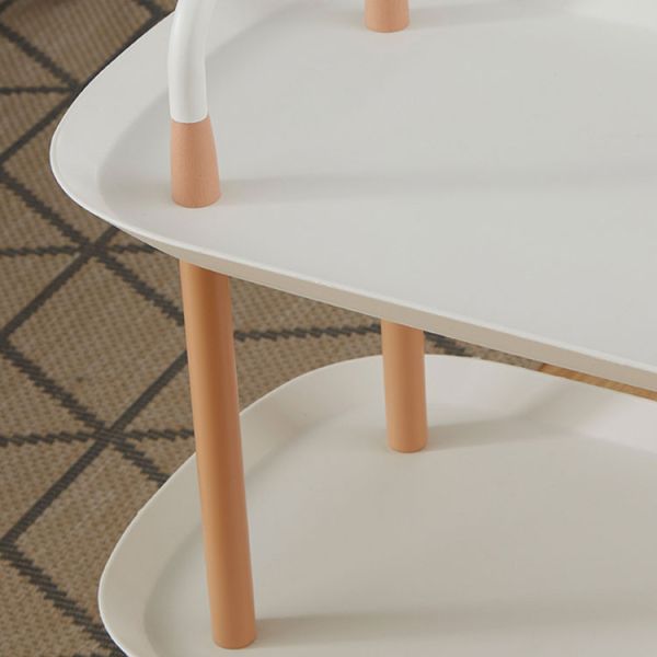 3 Tier kitchen plastic Household Multifunctional office storage rack cart