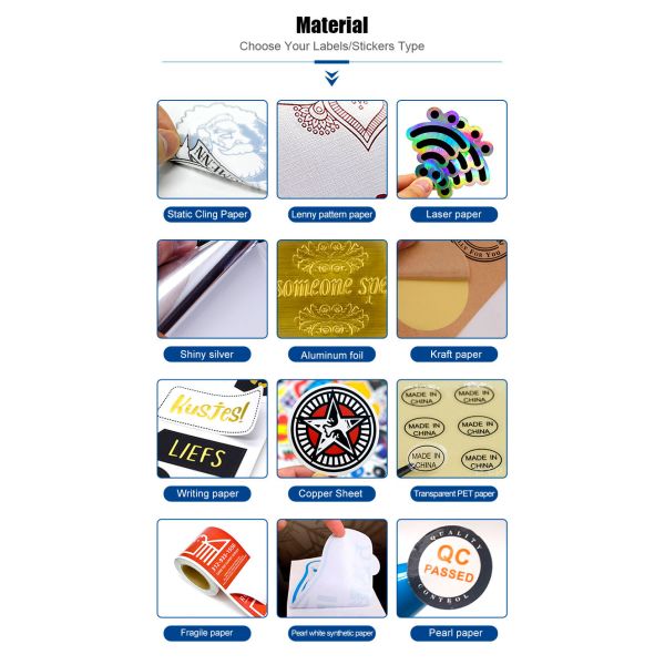 Fragile Warning PVC Label Sticker For Packing Careful Handling And Safe Shipping