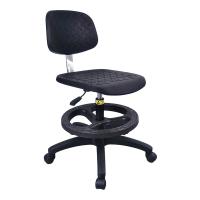 ESD Laboratoire en PU mousse anti-statique Chaise de bureau en PU médical Tabouret salle blanche