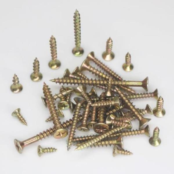 NXF ASTM UN 235JR/A105JRB/DINST37-2/JISSS400/ASTMA283C 25mm Galvanized Countersunk Self-tapping Screws