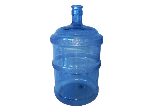 No Handle 5 Gallon PC Bottle For 5 Gallon Bottled Water Round Body Founded