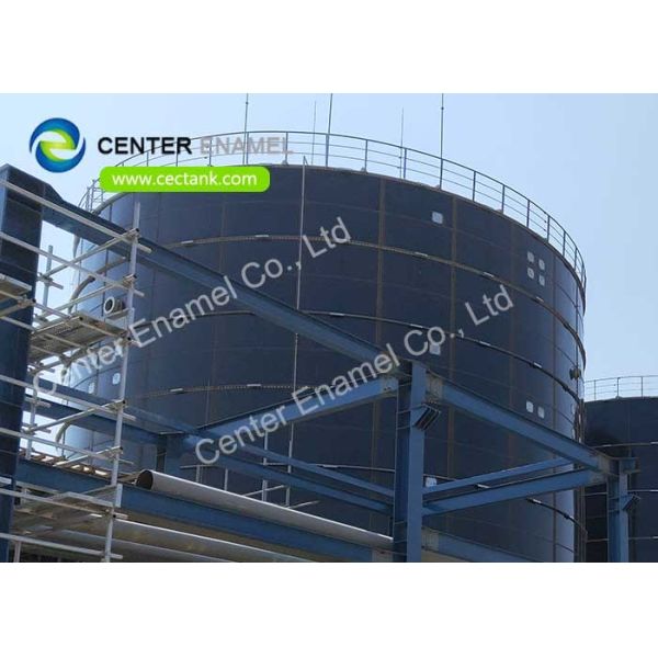 Упругость воздуха Стеклянные стальные анаэробные цистерны для биоэнергетических проектов