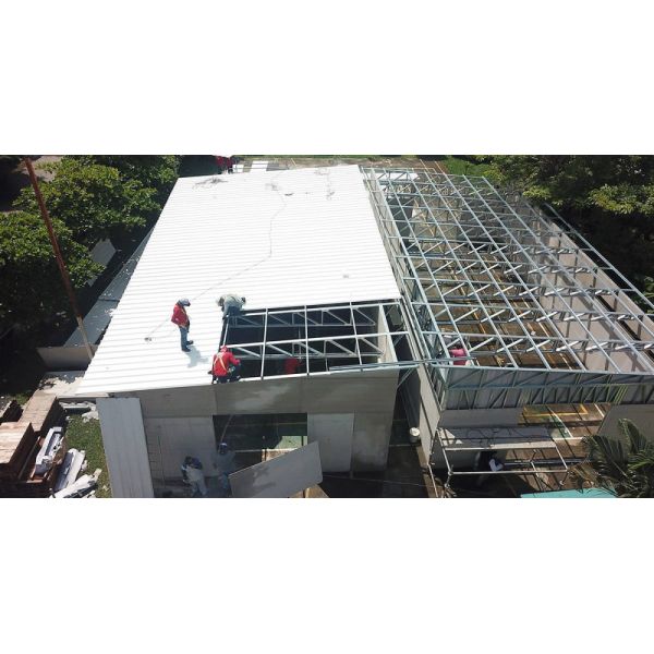 Заготовительное здание кладового склада из легкой стали Строительство двухэтажной стальной конструкции