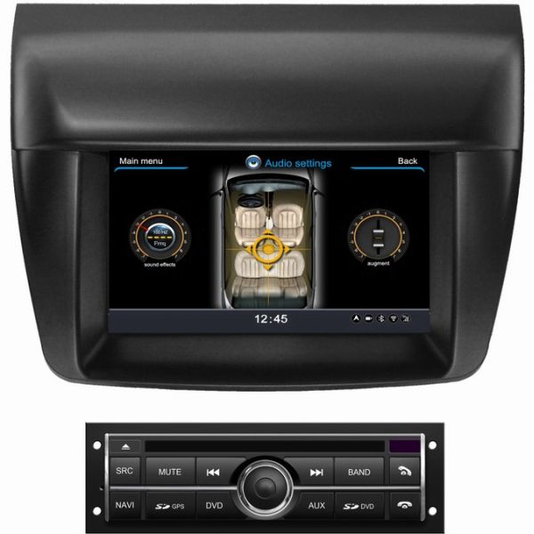Ouchuangbo S100 Car GPS DVD Radio Head Unit Navigation for Mitsubishi L200 (Low) 1GB CPU 512M DDR V-20 3-ZONE