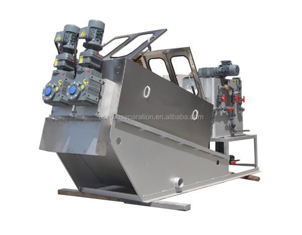 Screw Press Sludge Dewatering Machine for Industrial Wastewater Treatment