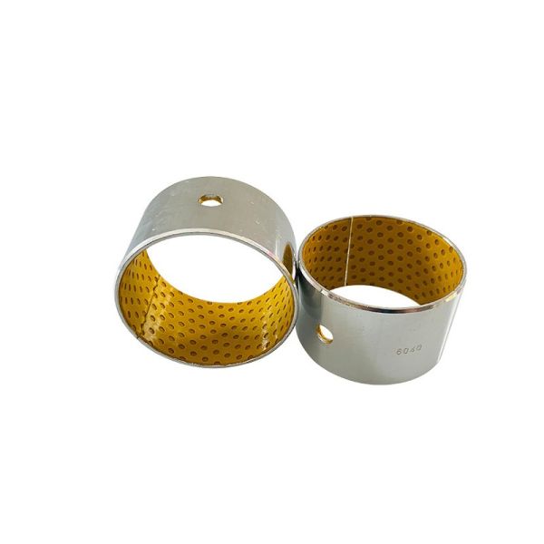 Metal Polymer Bearings Solution With Hole Slit Bushing In Accordance With RoHS