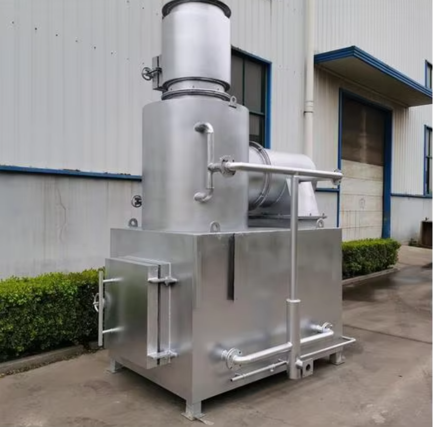 Norson Waste Incinerator 10-500kg/h Oil Fuel Automatic PLC Control