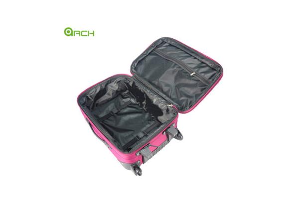 2 Front Pockets Expandable Foldable Suitcase Luggage Integrated Tag