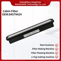 elemento de filtro 84579424 do ar da cabine do comprimento de 115mm