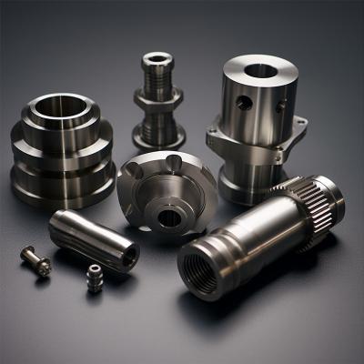 CNC Precision Turning Parts Aço inoxidável CNC Turned Components