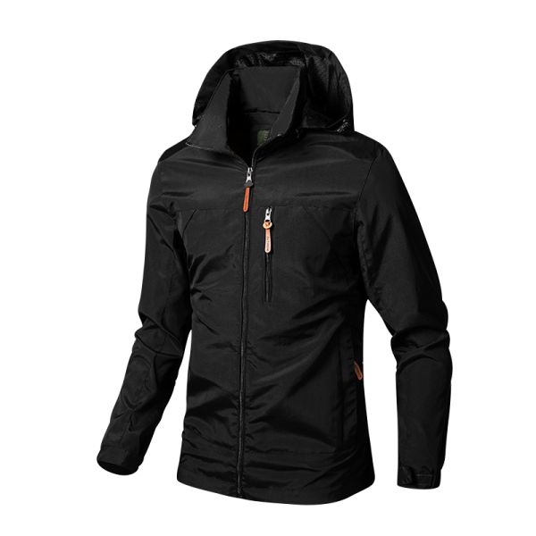 Фабрика OEM Производитель Пользовательский Логотип Дышащая Водонепроницаемая Куртка Мужская Весенне-Осенняя Спортивная Куртка На Открытом Воздухе