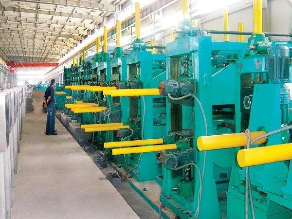 H.F. Straight Welded Direct Square Rectangular MS Pipe Making Machine