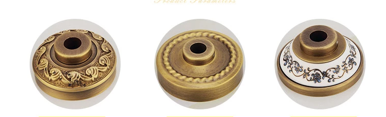 Luxury Copper Antique Shower European Rain Shower Faucets