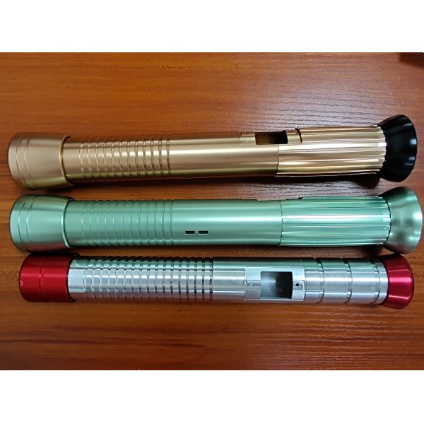 CNC электрофонаря SGS алюминиевый повернул анодировать частей красочный