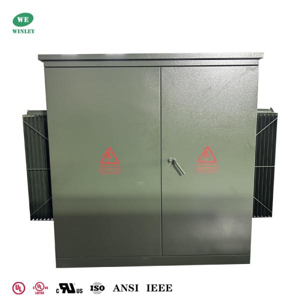 UL/CUL認証 三相パッドマウント変圧器 3750KVA 12.47KV から 480V 配電用中電圧