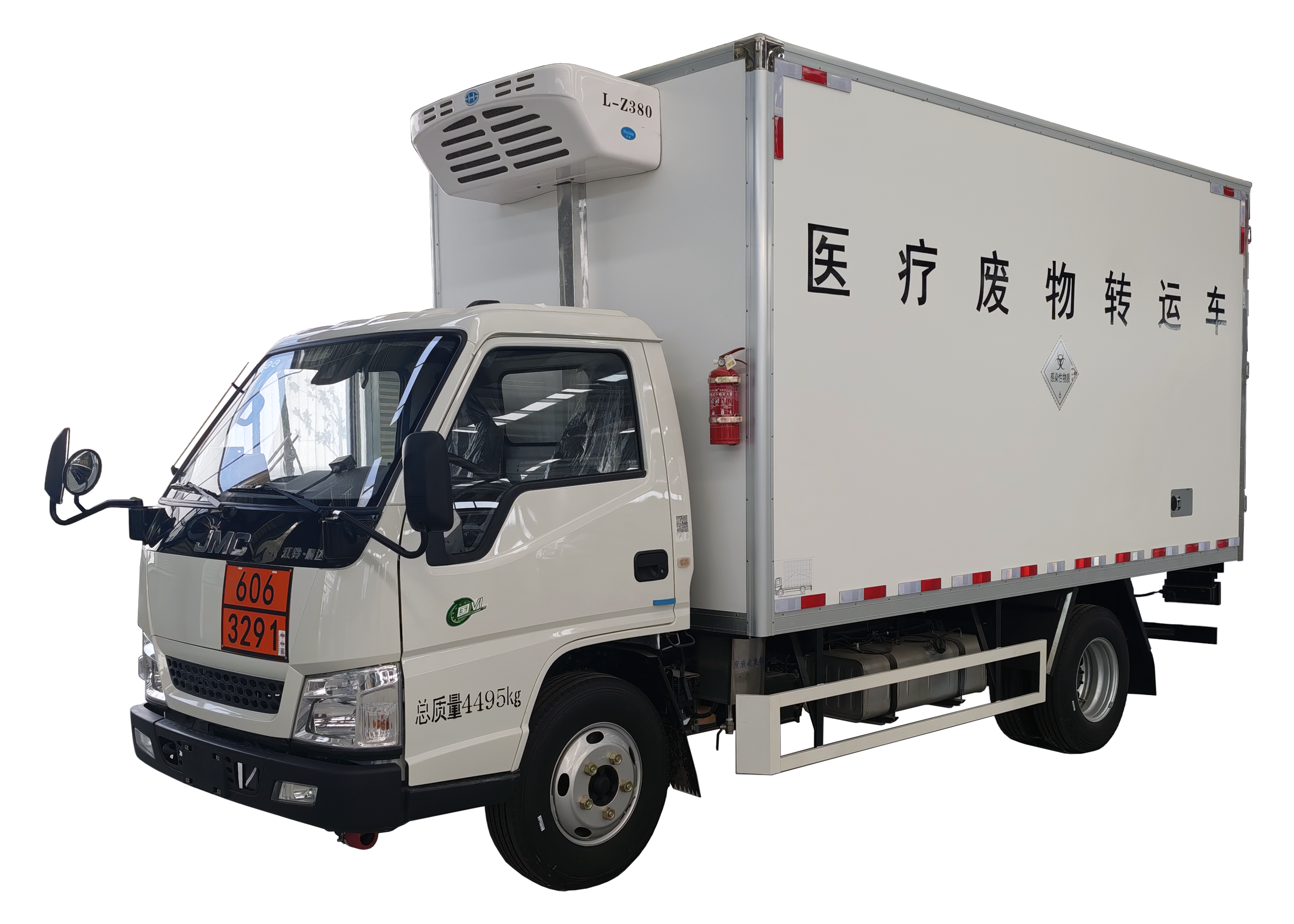 Refrigeration Medical Waste Truck Hazardous Waste Transport Vehicle OEM