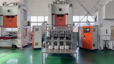 3Phase 800KN Food Grade Packing Container Box Aluminum Foil Container Production Line