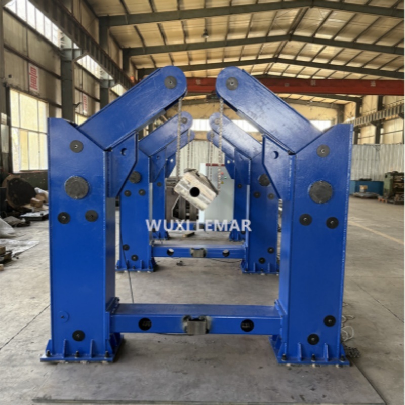 15 Ton Chain Driven Turning Rotator, Welding Turning Rolls for Boiler & Heat Exchanger Cylinder Welding