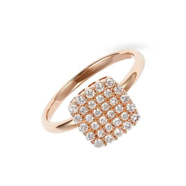 2024 Кольца Бразильский Пейв Белый CZ Серебряный Кольцо для изысканных ювелирных изделий Модные аксессуары