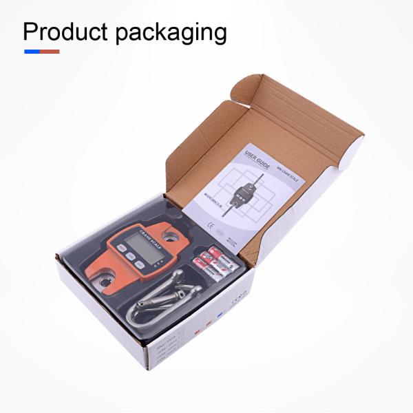 300kg/50g Lcd numérique Smart Balance électronique de crochet professionnel étanche détachable Crochet industriel Balance de 20 pièces