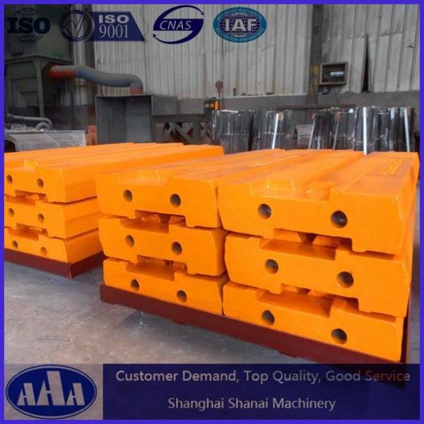 hazemag impact crusher blow bar crusher spare parts casting high chrome manganese blow bar