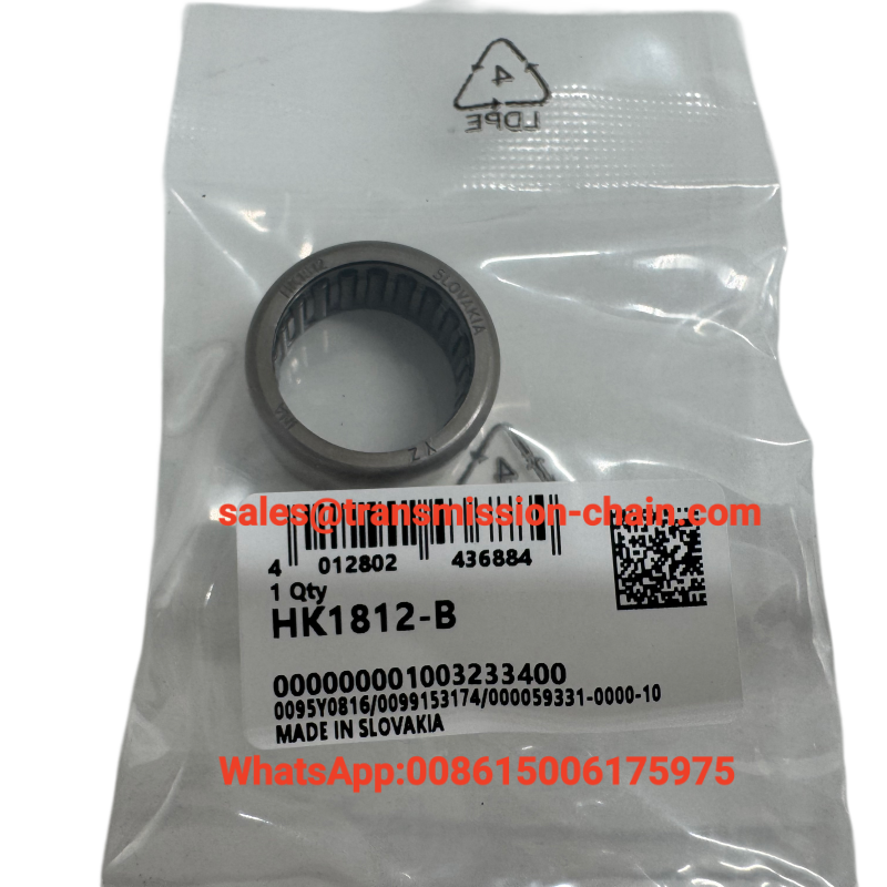 Hot Sale Slovakia Origin INA HK1812 HK1812-B Drawn Cup Needle Roller Bearing Open End 18x24x12mm