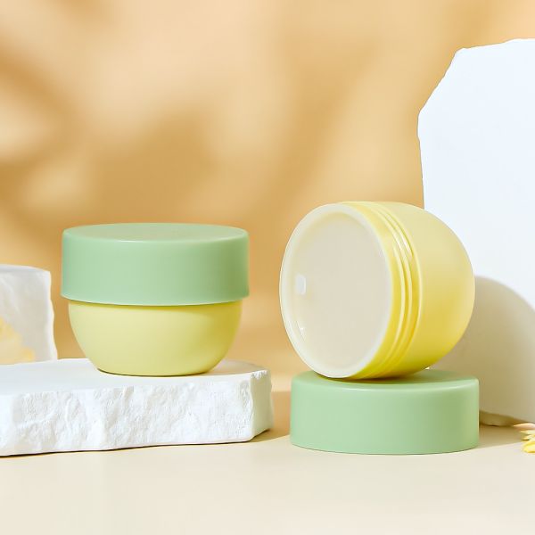 Refillable Customizable PP Cream Jar for Skincare Packaging - Recyclable Cosmetic Jar in 5g 10g 30g 50g