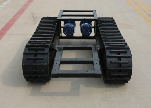 Grande cor de borracha do preto da estrutura da trilha de Frameset para o Paver/descarregador