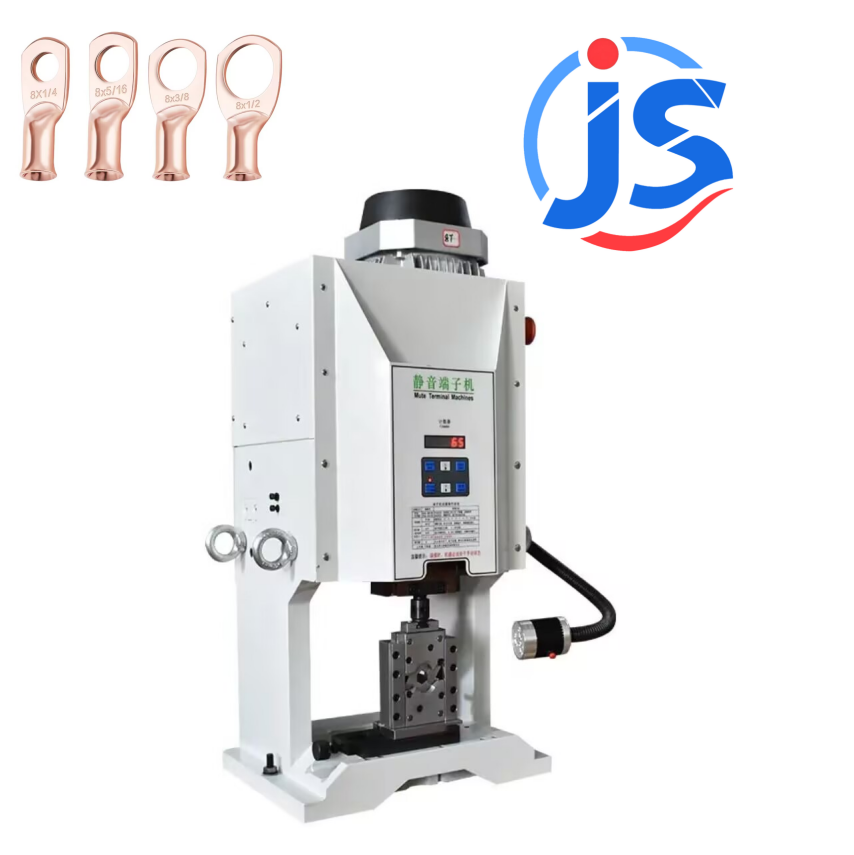 8Ton Crimp Pressure Semi Automatic Crimping Machine Cable Wire Pin Header Terminal Crimping Tool