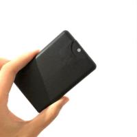 Bouteille portative noire de jet de carte de la capacité 10ml 20ml