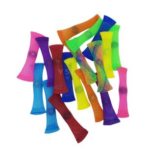 Nylon Polyester Flexible Mesh Marble Fidget Toy PET Expandable Braided Cable