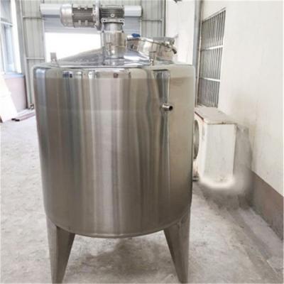 0.75-15KW Stainless Steel Mixing Tanks 10000L Fermentation Storage Heating Buffer