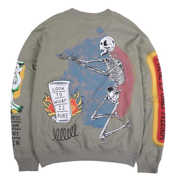 Фуфайка шеи экипажа людей простая напечатала фуфайку хлопка 100 процентов